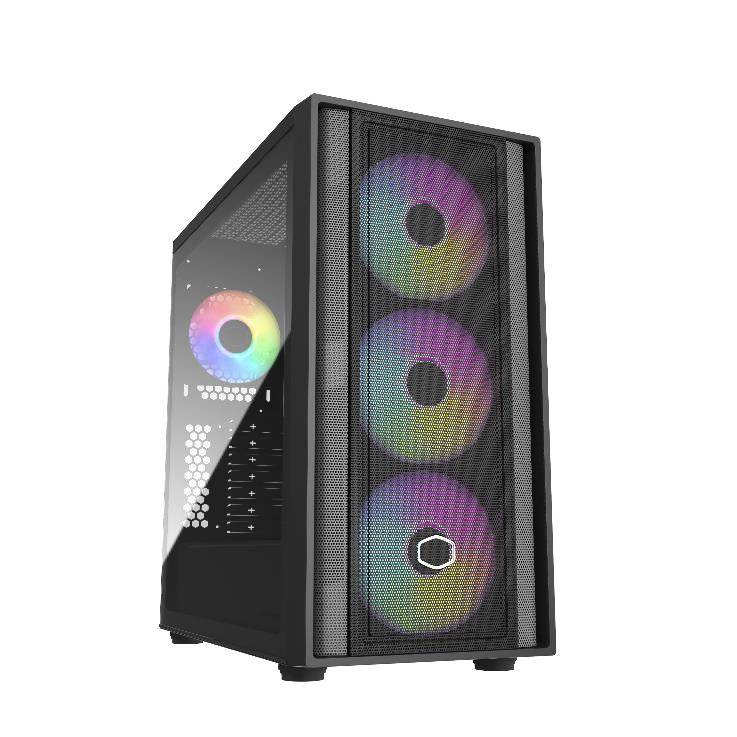 Gabinete Gaming Cooler Master MasterBox 600 ARGB (MB600-KGNN-S00) - Color Negro Gabinete Gaming Cooler Master MasterBox 600 ARGB (MB600-KGNN-S00) - Color Negro